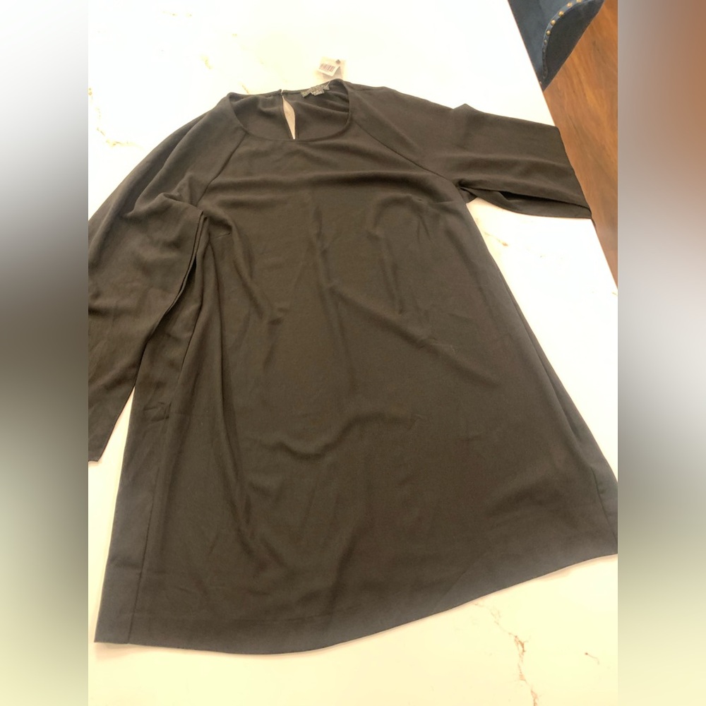 Forever 21 Women’s Black Dress Long Split Sleeve Plus Size 3X NEW with tags.